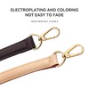 jiesinlov Vachetta Leather Replacement Strap Handbag Shoulder Strap for Gracefull