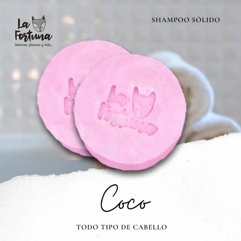 Shampoo Sólido Artesanal Zero Waste Fortuna