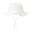 Cotton Baby Hat: Perfect for sun protection. Floral Kids Sun