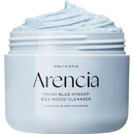 ARENCIA Exfoliante y Limpiador Facial Profundo Iluminador de Hyssop - para Todo Tipo de Piel, Piel Propensa al Acné y Puntos Negros (4.23oz)