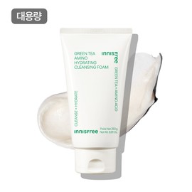 Innisfree [이니스프리]그린티 아미노 수분 클렌징폼 (대용량) [Innisfree] Green Tea Amino Hydrating Cleansing Foam (Large Size)