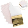TEHAUX 200pcs Gold Foil Sheets for Crafts and Art Projects