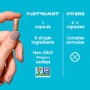 Himalaya PartySmart Suplemento Herbal, 10 Sobres con 1 Cápsula c/u,