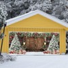 Wollmix Christmas Garage Door Cover Banner 13x6ft - Holiday Outdoor