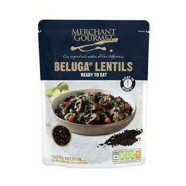 Beluga Lentils Ready to Eat 250g by Merchant Gourmet