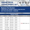 KERAIDMOTO Valve Cover Gasket Set Compatible with Accord 2013-2017
