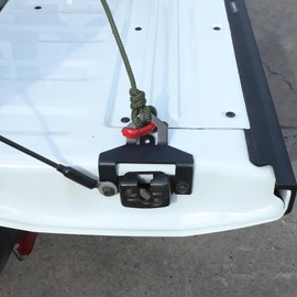 Daeiclru Car Tailgate Tie Down Anchor Compatible with Nissan Frontier 2022-2024, Heavy Duty Truck Bed Tie Down Anchors Ring Trailers Hook Cargo Bolt Pickups Load Anchor Accessories