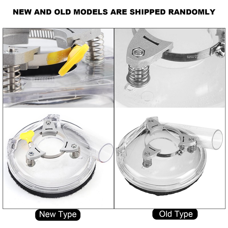 Dust Shroud Dust Cover Kit Dry Grinding for Angle Grinder