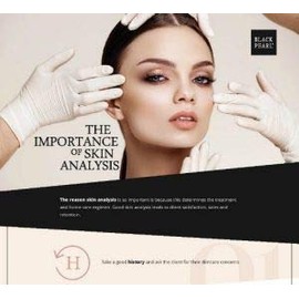 Máscara exfoliante de perlas, este complejo único de polvos de perla negra, algas marinas y minerales del mar muerto hacen una máscara de peeling de perlas única.