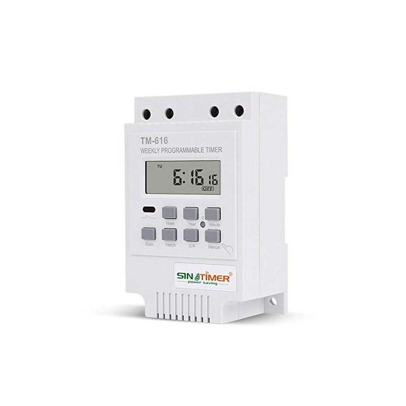 Vogueing Tool TM616 Digital Electric Timer with LCD Display, Programmable