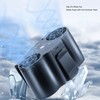 Clip On Waist Fan 4 Speed Gears Forward Reverse Rotation