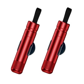 uncakil Car Window Breaker Seatbelt Cutter Hammerdex Car Safety Hammer Safehammer Glass Breaker Safe Hammer Glass Breaker Under Water,One Second Broken Window (2 Red)