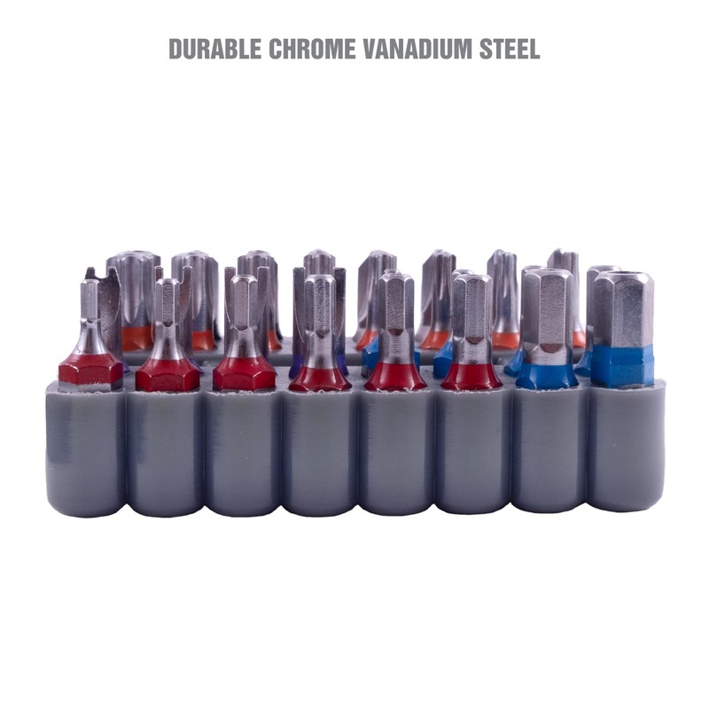 OEMTOOLS 25959 33 Piece Security Bit Set, Includes Spanner, Tri-Wing,