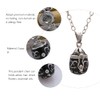 Generic Brass Teardrop Necklace Open Photo Lockets Phase Box Memorial