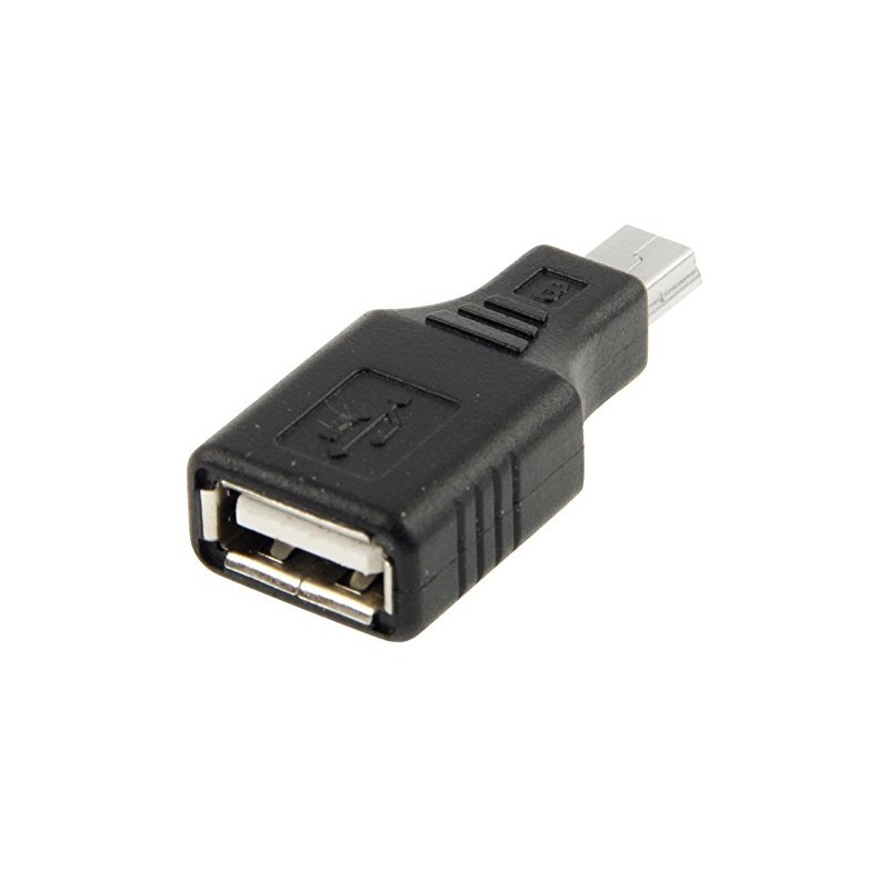 Adapter Mini USB OTG 5 Pin USB Socket for Connecting