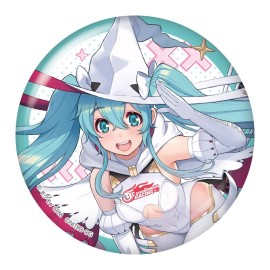 Caravan Vocaloid Racing Miku 2024 Ver. x Nitroplus Super Sonico Large Can Badge