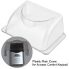 Door Keypad Controller Cover, Plastic Waterproof Shell Doorbell, Transparent Rain