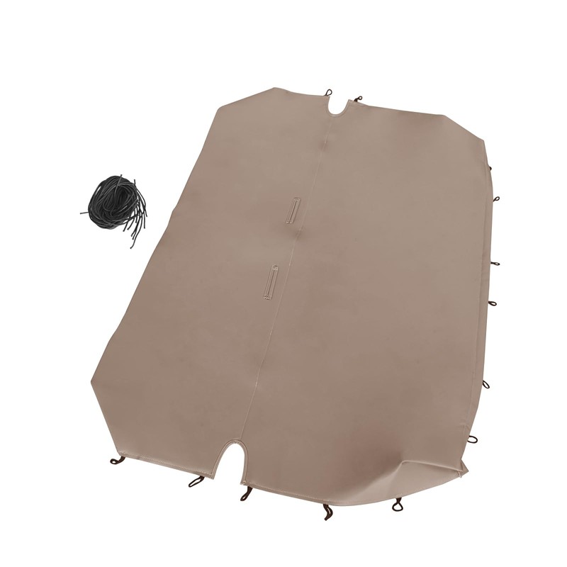 Tokinng Universal Full Size Bench Pickup Truck Seat Cover Beige,