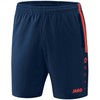 JAKO Brazil C6292-18 XL Men's Shorts, navy/flame