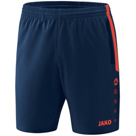 JAKO Brazil C6292-18 XL Men's Shorts, navy/flame