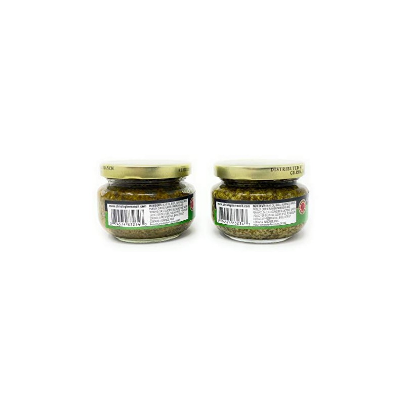 Christopher Ranch Gourmet Pesto Sauce 4.25 oz Pack of 2