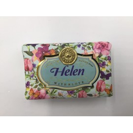 Helen - Gift Soap Bar For Her Birthday Rose Scent Mum Grandmother Cleanser Lather Present Girl