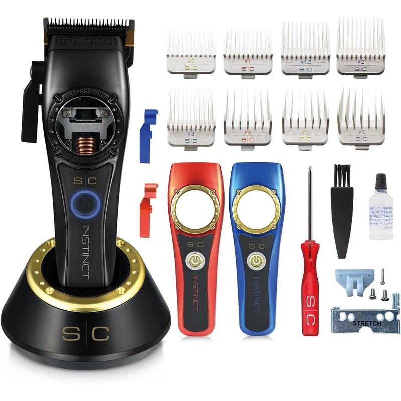 Stylecraft Instinct Professional Vector Motor Cordless Hair Clipper with Intuitive