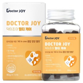 Dr. Joy dog ​​care nutritional supplement, 70 tablets, comprehensive nutritional supplement, 1 pc / 닥터조이 강아지 케어 영양제, 70정, 종합영양제, 1개