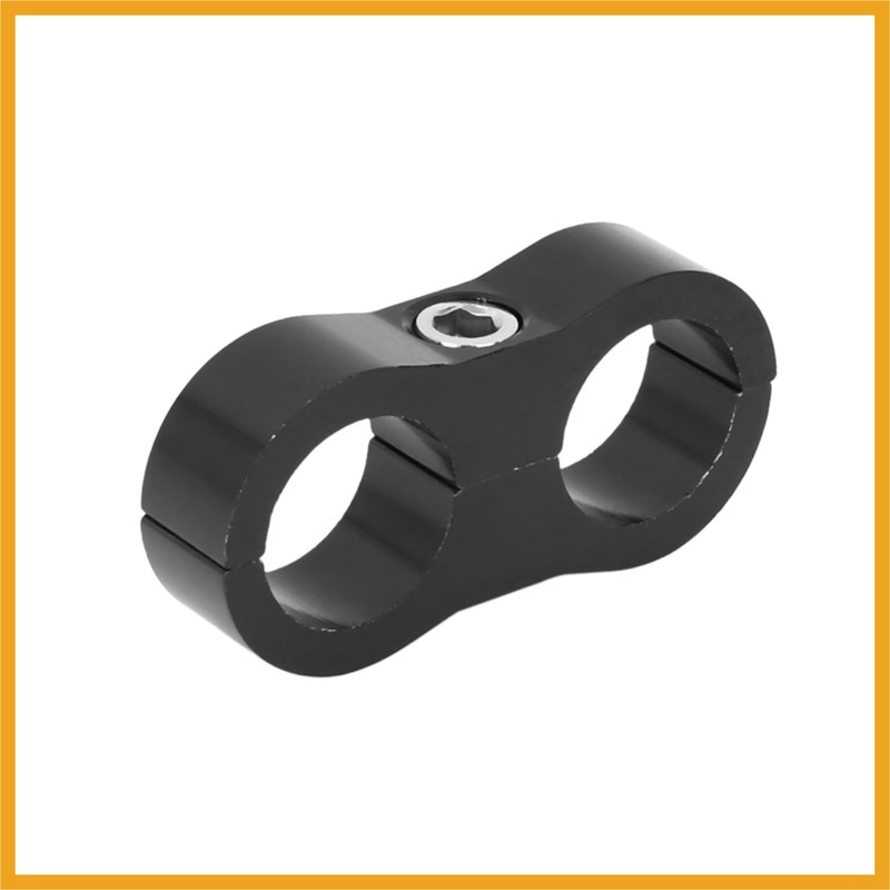 Partuto AN10 Car Hose Separator Aluminum Clamp Fuel Line Adapter