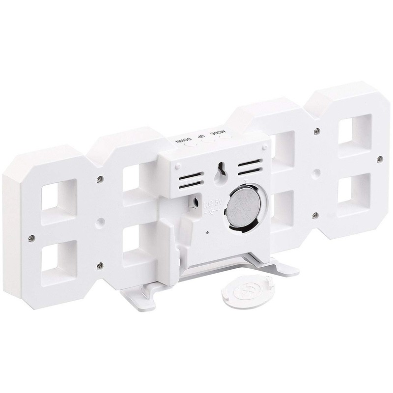 Lunartec watch: Large LED Desk and Wall Clock 7 Segment
