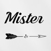 Transparent Decal Stickers of Mister (Navy Blue) Premium Waterproof Vinyl