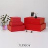 PLINJOY Extra Large Red Gift Box 16.5x14x5.5 Inches,Gift Boxs for