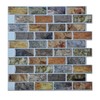 Art3d A17014P6 Peel and Stick backsplash Tile, 6 Sheets, A17014-12