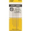Colonial Needle 6 Count John James Long Darners Assorted Needles,