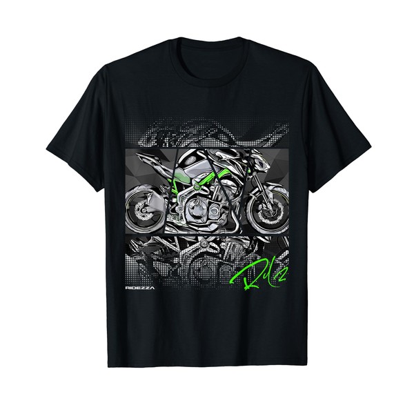 Ridezza Motorcycle Z900 T-Shirt Designed by a Motorcyclist