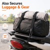 Elastic Motorcycle Helmet Strap for Rear Seat – Adjustable Nylon