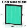 MK04 Air Filter Replacement for AROEVE MK-04 Air Purifier, 4