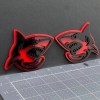 Emblem Badge 2PCS Shark Emblem Badges – 3D Aggressive Racing