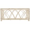 Boston International Cocktail Napkin Caddy, Arch Design in Antique White