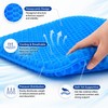 Gel Seat Cushion for Chair Comfort – Breathable Honeycomb Cooling