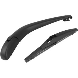 Unifizz Car Rear Windshield Wiper Blade Arm Set for Toyota Prius C 2012-2017 Black 200mm 8 Inch