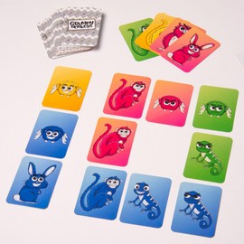 Grumpy Monkeys - Strategy & Logic Card Game for Adults, Teens & Families | 2-4 Players | Ages 10+ | Fun for Game Night or Travel