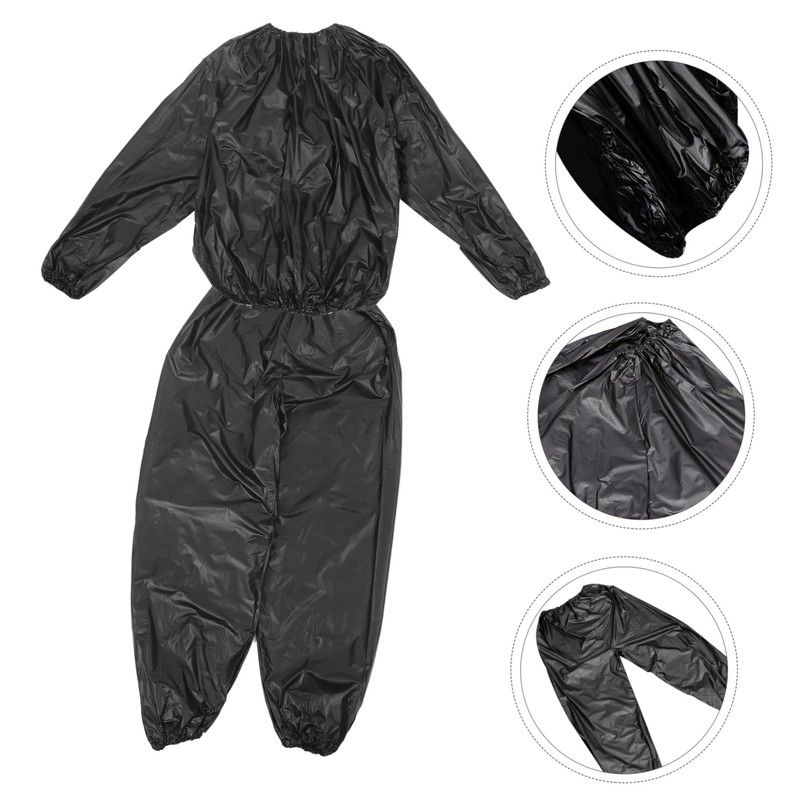 Outanaya Sweat Sauna Top and Pants Set for Men Sports