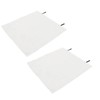 2pcs Emergency Fire Blanket Fiberglass Good Insulation Easy to Use