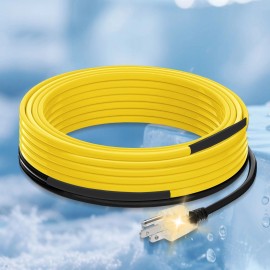 YeloDeer 15 Ft Pipe Heat Cable for Water Pipe Freeze Protection