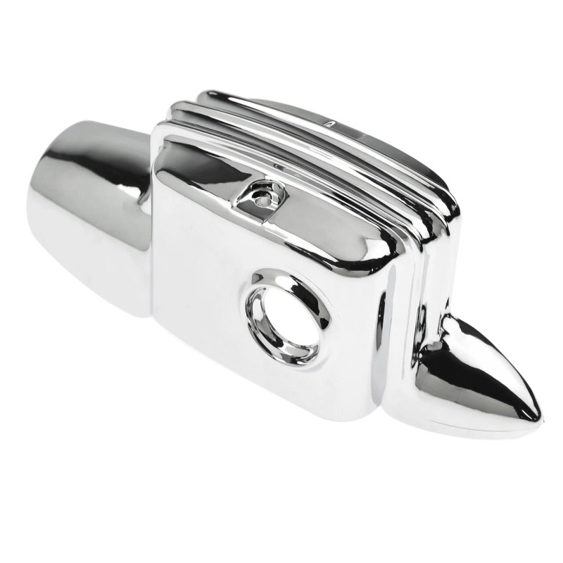 Unbranded Chrome Rear Brake Master Cylinder Cover Fit For Harley