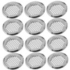 Tofficu 20Pcs Round Stainless Steel Air Vent Covers Ventilation Louvers