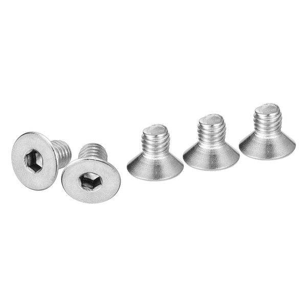 DTGN M5-0.8 x 8mm Flat Head Socket Cap Screws, 20