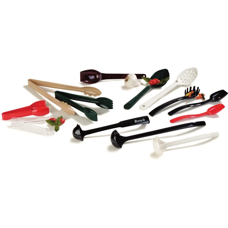 Carlisle 446002 Solid Buffet / Salad Serving Spoon, 0.5 oz,