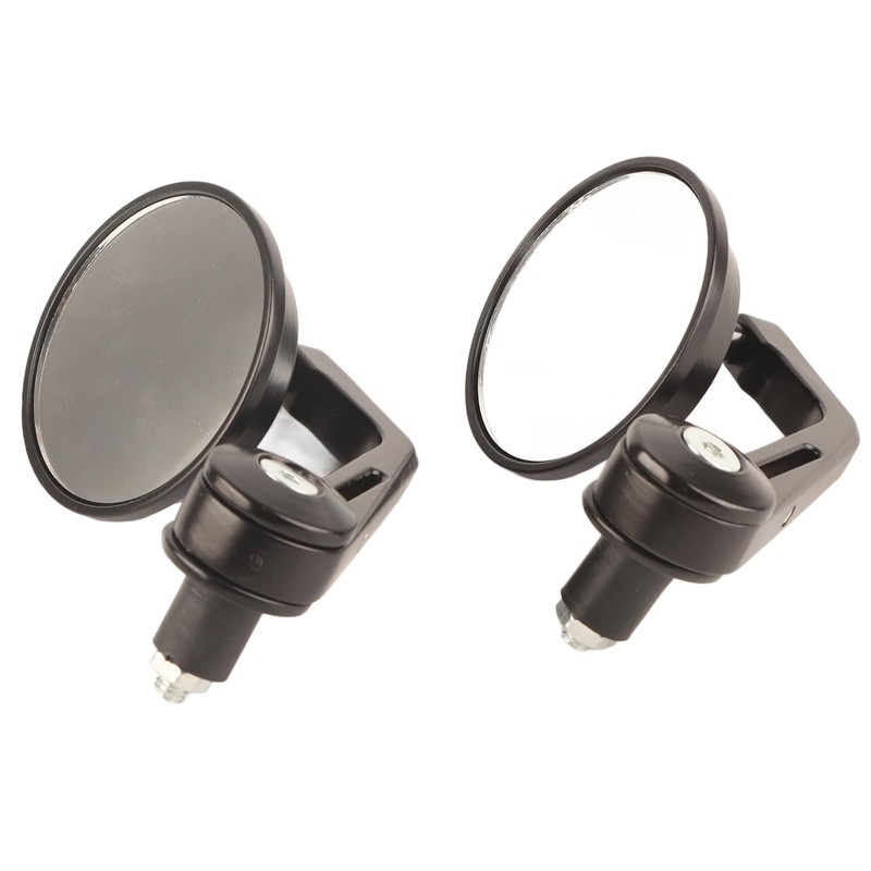 Universal Round Motorbike Motorcycle Rear View Handle Bar End Side
